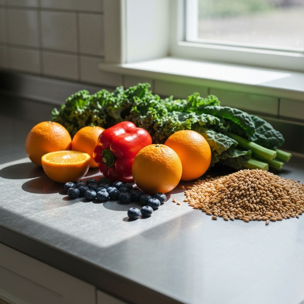 Balanced nutrition and healthy lifestyle